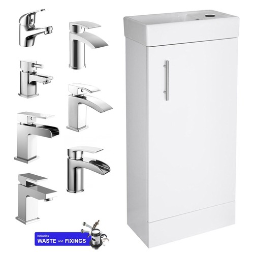 White minimalist floorstanding - minimalist,