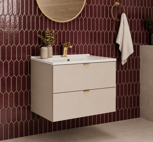 Bathroom vanity unit with sink - unit,