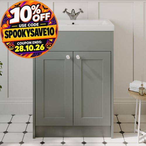 600mm bathroom vanity unit - 600mm,