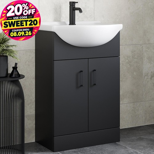 Freestanding vanity unit with - vanity,