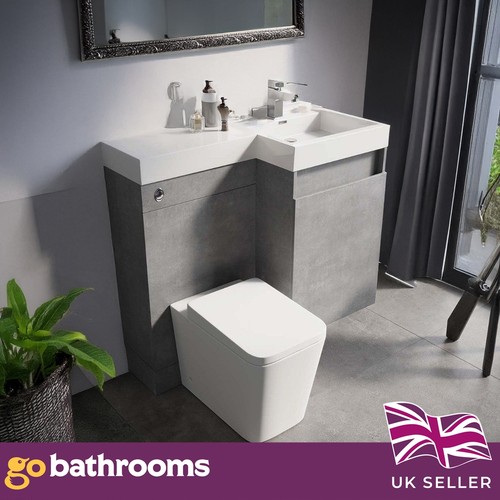 Toilet and sink vanity unit - toilet,