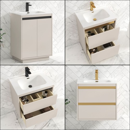 Freestanding vanity unit - freestanding,