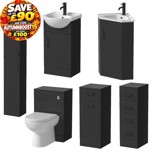 Bathroom vanity toilet - vanity, storage