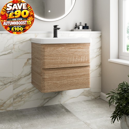 Wall mounted bathroom vanity - bathroom,