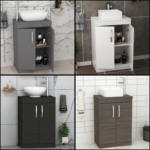 Bathroom worktop vanity unit - bathroom,