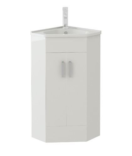 Corner vanity unit - vanity, &