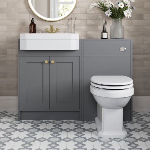 1120mm traditional vanity - traditional,