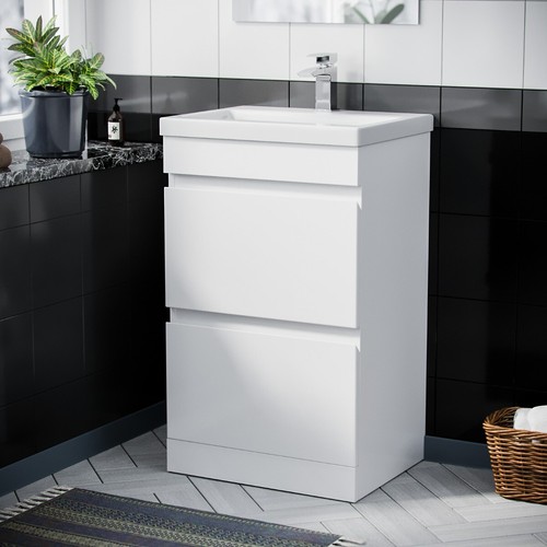 Hardie 500mm drawer white - hardie,