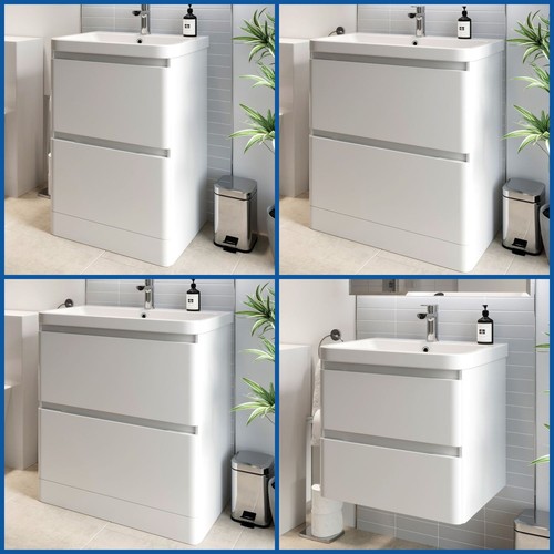 Modern bathroom vanity unit - modern,