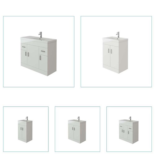 Vanity unit basin sink - unit,