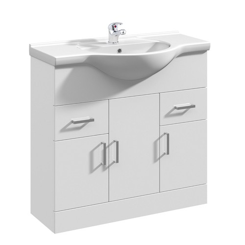 850mm basin vanity unit - 850mm,
