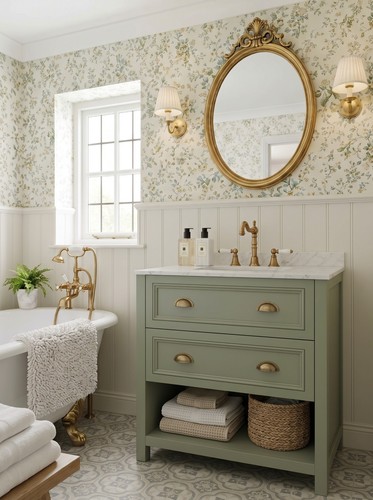 Bespoke solid wood bathroom - solid,