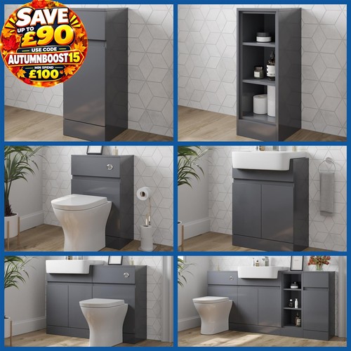 Bathroom vanity toilet - bathroom, storage