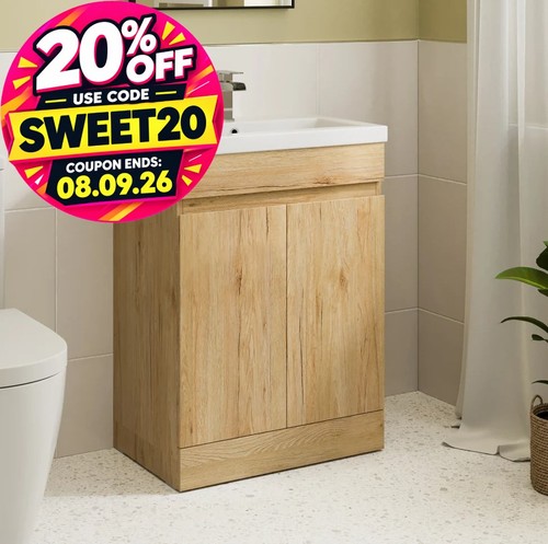 600mm bathroom vanity - 600mm,