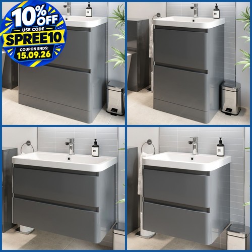 Modern bathroom vanity unit - modern,